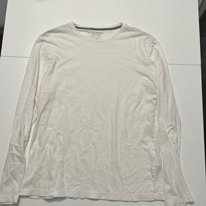 Long sleeve white shirt